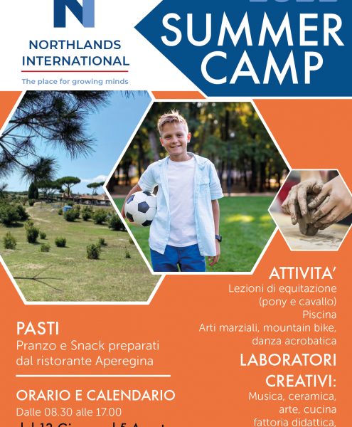 Scuola bilingue Northlands International a Roma - Summer Camp 2022